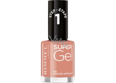 Rimmel London Super Gel Nail Lacquer 011 Arcade Apricot 12 ml