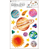 Wall sticker Universe 24 x 42 cm