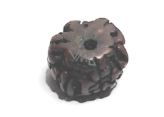 Rudraksha old Tibetan oil bead, hand polished - Nepal 15-17 mm