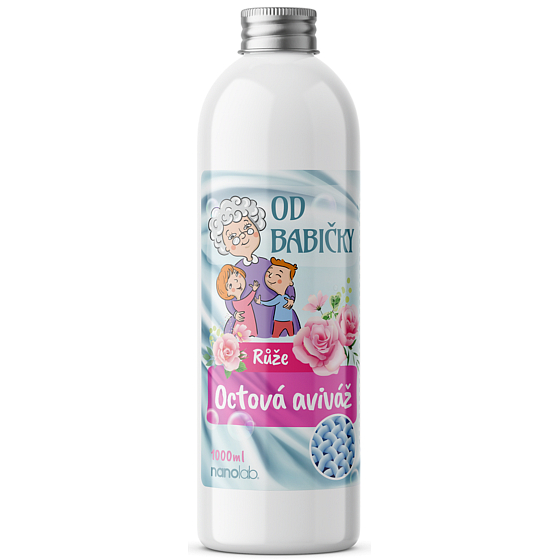 Nanolab Rose vinegar fabric softener from grandmother 1000 ml