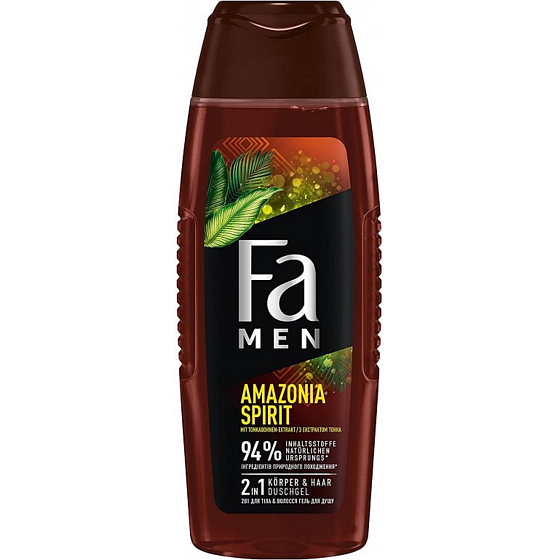 Fa Men Amazonia Spirit 2in1 shower gel for body and hair for men 250 ml