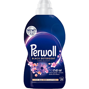 Perwoll Liquid Detergent Renew Black for Dark and Black, 20 Washes, 1000 ml