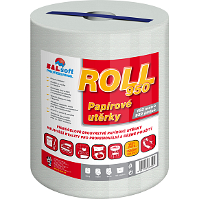 BALsoft Roll950 2-ply paper towels, 182 m, 923 sheets, 1 roll