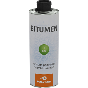 Polykar Bitumen underbody spray for cars, cartridge, black, 1 l