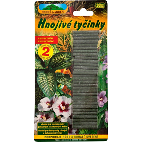 Nohel Garden universal fertilizer sticks for plants, package of 30 sticks