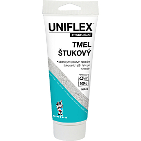Uniflex acrylic plaster filler, tube, 300 g Uniflex acrylic plaster filler, tube, 300 g