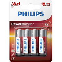 Philips Longlife Power AA Batteries 4 pcs LR6 Mignon 1.5V