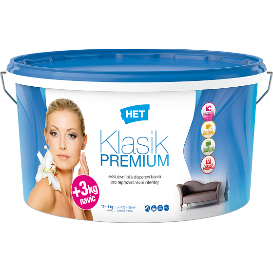 Het Klasik Premium paint, 15+3 kg