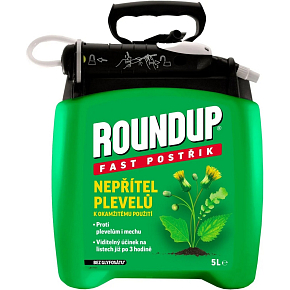 Roundup Fast 3H Pump & Go without Glyphosate, 5 l
