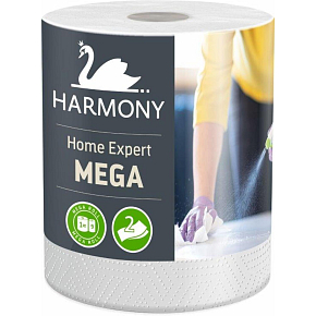 Harmony Home Expert Mega 2-ply Kitchen Towels, 97 m, 1 roll Harmony Home Expert Mega 2-ply Kitchen Towels, 97 m, 1 roll
