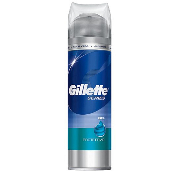 Gillette Blue Protection shaving gel for men 200 ml