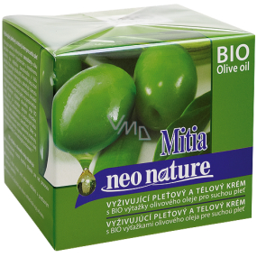 Mitia Bio Olive oil nourishing skin and body cream 250 ml
