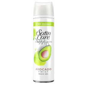 Gillette Satin Care Avocado Twist shaving gel, for women 200 ml
