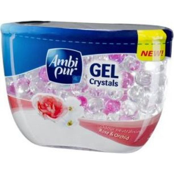Ambi Pur Crystals Rose & Orchid gel air freshener 150 g