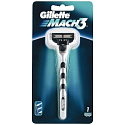 Gillette Mach3 razor + spare head 1 piece for men