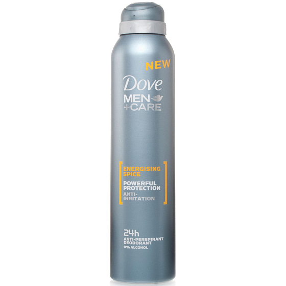 Dove Men + Care Energizing Spice antiperspirant deodorant spray for men 150 ml