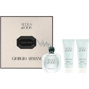Giorgio Armani Acqua di Gioia Essenza perfumed water for women 50 ml + body lotion 2 x 75 ml, gift set