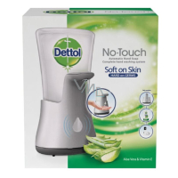 Dettol Gentle Aloe Touchless Soap Dispenser and Refill, 250 ml