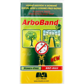 Wise ArboBand adhesive boards 5 pieces to protect flowers, shrubs and trees from pests without poisons