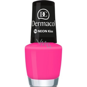 Dermacol Neon Polish Neon Nail Polish 14 Neon Kiss 5 ml