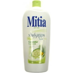 Mitia Cucumber in Palm milk cream liquid soap refill 1 l