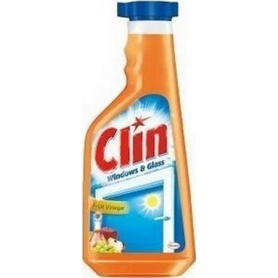 Clin Windows & Glass Fruit Vinegar cleaner for windows and glass refill 500 ml