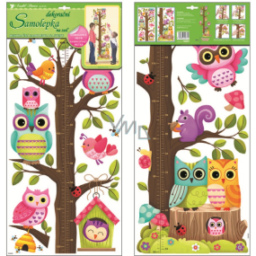 Wall stickers tree two owls 70 x 33 cm 1 arch