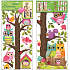 Wall stickers tree with two owls 70 x 33 cm 1 sheet