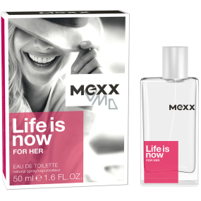 Mexx Life Is Now for Her Eau de Toilette 50 ml