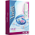 Gillette Venus Snap with Embarance razor + case + Satin Care Pure & Delicate shaving gel 75 ml, cosmetic set, for women