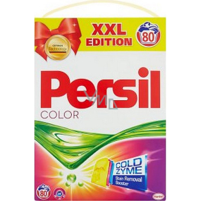 Persil ColdZyme Color washing powder for colored laundry box 80 doses 5.6 kg