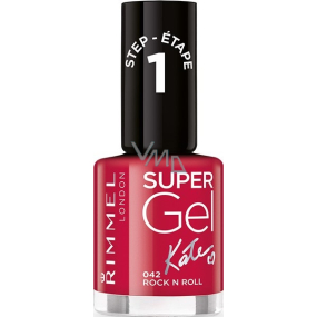 Rimmel London Super Gel by Kate nail polish 042 Rock n Roll 12 ml