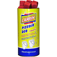 Larrin Pissoir deo, designed for placement in urinals, strawberry, 900 g