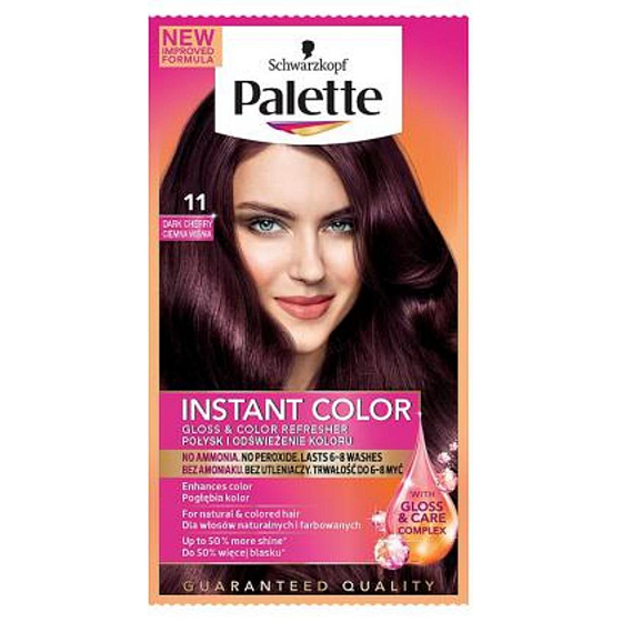 Schwarzkopf Palette Instant Color gradually washable hair color 11 Dark cherry 25 ml