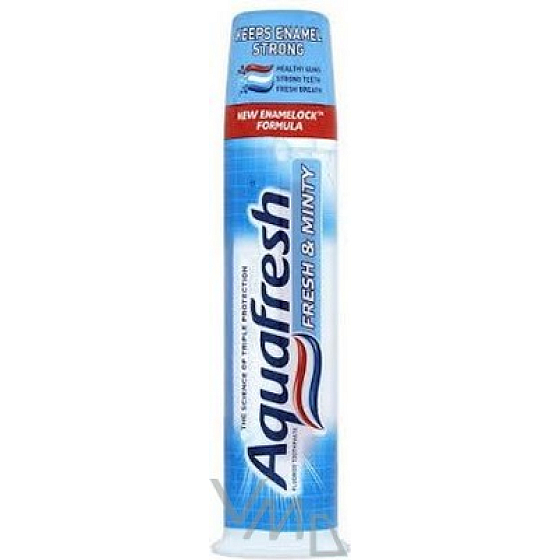 Aquafresh Fresh & Minty toothpaste pump 100 ml