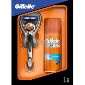 Gillette Fusion movement + Moisturizing gel 200 ml cartridge, for men