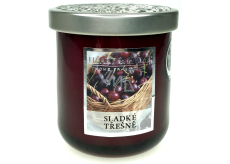 Heart & Home Sweet cherries Soy scented candle medium burns up to 30 hours 115 g