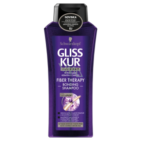 Gliss Kur Fiber Therapy shampoo for strenuous hair 400 ml