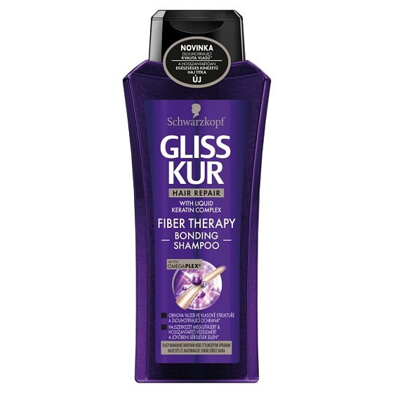 Gliss Kur Fiber Therapy shampoo for strenuous hair 400 ml