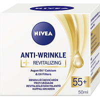 Nivea Anti-Wrinkle Revitalizing 55+ Revitalizing Day Cream Against Wrinkles, 50 ml