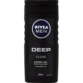 Nivea Men Deep shower gel, 250 ml