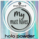 Essence My Must Haves Holo Powder Eyeshadow 04 Mint Muse 1.7 g