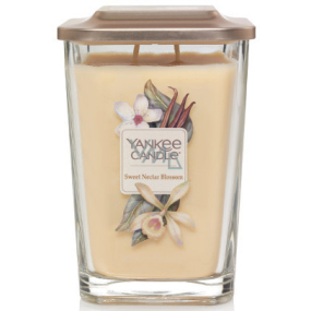 Yankee Candle Sweet Nectar Blossom - Sweet Floral Nectar Soy Scented Candle Elevation Large Glass 2 Wicks 552 g