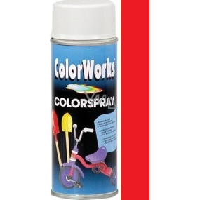 Color Works Colorsprej 918505C fiery red alkyd paint 400 ml