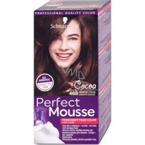 Schwarzkopf Perfect Mousse Permanent Foam Color Hair Color 468 Ice Cocoa