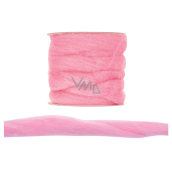 Wool polyester yarn pink 3 m