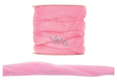 Wool polyester yarn pink 3 m