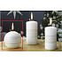 Lima Exclusive candle golden ball 80 mm 1 piece