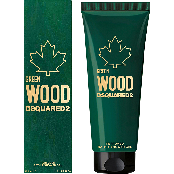 Dsquared2 Green Wood shower gel for men 250 ml