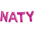 Albi Inflatable Name Naty 49 cm